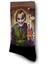 Joker Elinde Kart Desteli Çorap - Şıklıkta Bir Joker Dokunuşu! - Unisex 3