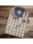 Erkek Klasik Rahat Kesim Ekoseli Kısa Kollu Gömlek 2