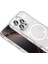 Iphone 16 Pro Max Kılıf Parlak Simli Saydam Magsafe Şeffaf Silikon Kapak 2