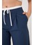 Çift Bel Bantlı Yüksek Bel Wide Leg Kadın Pantolon 9