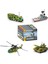 Survival Warfare 4'lü Askeri Araçlar Yapı Bloğu Seti 792 Parça 8