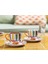 Renkli 2'li Bone China Kahve Fincanı Takımı, 100 Ml, Şık ve Zarif Tasarım 1