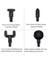 Zhltools Darbeli Titreşimli Şarjlı Sporcu Masaj Cihazı 4 Başlıklı 5