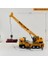 Metal Kasa Sesli ve Işıklı Çek Bırak Inşaat Araçları Serisi Kule Vinç Kepçe 30 cm (Kule Vinç) 3