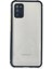 Samsung Galaxy A02S Kılıf Miami Şeffaf Silikon - Lacivert Svlrs 1