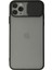 Iphone 11 Pro Kılıf Palm Buzlu Kamera Sürgülü Silikon - Siyah Svlrs 1