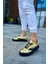 J975 Majesty Ortopedik Taban Günlük Rugan Erkek Sneaker Spor Ayakkabı Rst Gold 1