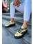 J975 Majesty Ortopedik Taban Günlük Rugan Erkek Sneaker Spor Ayakkabı Rst Gold 3