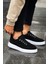 J319 Stamina Ortopedik Taban Günlük Süet Erkek Sneaker Spor Ayakkabı Sbt Siyah 1