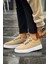 J319 Stamina Ortopedik Taban Günlük Süet Erkek Sneaker Spor Ayakkabı Sbt Bej 1