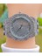 Gümüş Renk Full Taşlı 44 mm Kasa Ebatı Vintage Kadın Kol Saati 4
