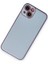 Iphone 14 Plus Kılıf Coco Deri Silikon Kapak - Sky Blue Svlrs 2