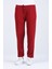 Pamuklu Viskon Ince Yazlık Cepli Jumbo Penye Pijama Pantolon Bordo - 4xl 3