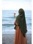 Tesettür Hijab Medine Ipeği Şal*haki 3