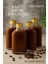 4 Adet Şeffaf Cold Brew Sızdırmaz Kapaklı Soğuk Kahve Yassı Cam Şişe 200 ml ve Çubuk Buz Kalıbı 1