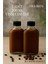 2 Adet Şeffaf Cold Brew Kapaklı Soğuk Kahve Yassı Cam Çok Amaçlı Şişe 200 ml ve Çubuk Buz Kalıbı 1