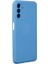 Samsung Galaxy A04S Kılıf Nano Içi Kadife Silikon - Mavi Svlrs 2
