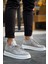 J2408 Fusion Ortopedik Taban Günlük Triko Erkek Sneaker Spor Ayakkabı Tbt Antrasit 4
