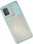 Samsung Galaxy A71 Kılıf Palm Buzlu Kamera Sürgülü Silikon - Turkuaz Svlrs 2