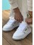 J2410 Avax Ortopedik Taban Günlük Cilt Erkek Sneaker Spor Ayakkabı Cbt Beyaz/gri 1