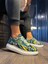 J046 Bağcıklı Ortopedik Taban Renkli Baskılı Erkek Günlük Sneaker Spor Ayakkabı Bt Sarı 1