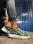 J046 Bağcıklı Ortopedik Taban Renkli Baskılı Erkek Günlük Sneaker Spor Ayakkabı Bt Sarı 3