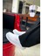 J075 Signature Ortopedik Taban Günlük Cilt Erkek Sneaker Spor Ayakkabı Cbt Beyaz 2