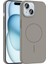 Apple iPhone 15 Uyumlu Kılıf M-Safe Şarj Özellikli Zore Ruby Sert Kapak 1