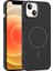 Apple iPhone 13 Uyumlu Kılıf M-Safe Şarj Özellikli Zore Ruby Sert Kapak 1