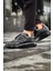 J295 Sollıevos Ortopedik Taban Günlük Rugan Erkek Sneaker Spor Ayakkabı Rst Siyah 2