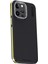 Iphone 15 Pro Kılıf Aramid 600D Kevlar Karbon Fiber Magsafe Kapak - Sarı Svlrs 1