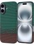 Apple iPhone 16 Uyumlu Kılıf M-Safe Şarj Özellikli Karbon Fiber Görünümlü Zore Nekst Kapak 1