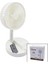 Kumandalı Mini Fan M.üstü Vantilatör Katlanır Fan=19.7cm - Uzayan AYAK=35-102CM Telefonluklu USB Şarj (5047) 1