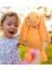 Uyku Arkadaşım Uzun Kulak Bunny Peluş Tavşan 65 cm Turuncu 2