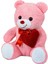 Oyuncak Sevimli Kalpli Ayıcık,pelüş Ayıcık,doldurulabilir Pelüş Hayvan,kawaii,sevgililer Günü,kalpli Ayıcık,rengarenk Ayıcık, (Pembe) 1