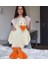 Oyuncak Pelüş Kaz,kaz ,kaz Yastık,hamile Yastığı, Beyaz Kuğu Doldurulmuş Hayvan, Komik Ördek Peluş Bebek, Sevimli Kaz Peluş Doldurulmuş Hayvanlar Çocuklar Için Hediyeleri (No:2 Krem) 2