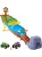 Wheels Monster Trucks Yıkım Pisti 2 Adet 1:64 Ölçekli Oyuncak Arabasıyla Monster Trucks Oyun Seti HJG32 1