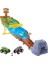 Wheels Monster Trucks Yıkım Pisti 2 Adet 1:64 Ölçekli Oyuncak Arabasıyla Monster Trucks Oyun Seti HJG32 3