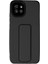 Samsung Galaxy A03 Kılıf Mega Standlı Silikon - Siyah Svlrs 1