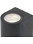 Şık Siyah Dekoratif Duvar Aplikası, 2X6W, 3200K Gün Işığı 3