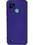 Realme C21 Kılıf Nano Içi Kadife Silikon - Mor Svlrs 1