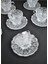 12 Parça Kristal Cam Çay Takımı, 200 Ml, 6 Kişilik, Lüx ve Şık Tasarım 2