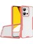 Vivo Y35 Kılıf Platin Silikon - Pembe Svlrs 1