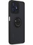 Realme C53 Kılıf Montreal Yüzüklü Silikon Kapak - Siyah Svlrs 2