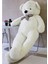 Özel - 140 cm Papyonlu Peluş Ayıcık. 140CMAYI (Beyaz) 3