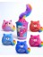 Sürpriz Peluş Kedi - 5 Koleksiyonluk Karakter, Gökkuşağı Kuyruklu, Yumuşacık & Güvenli Oyuncak, Çocuklar Için Karne si | Tatil si | Doğumgünü si, Eğlenceli Arkadaşı 3