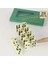 Deri Çantalı Melamin Domino Oyunu 28 Taş Dominoes Double Six Aile Oyunu (Yeşil) 2