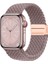 Apple Watch 44MM Uyumlu Zore KRD-134 Örgü Tasarımlı Hasır Kordon Strap Kayış 1