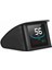 P10 Evrensel Araba Hud Head Up Display Obd2 Hız Uyarı Rpm Yakıt Tüketimi Prktör (Yurt Dışından) 3