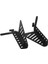 Araba Dış Ayak Pedalı Ayak Istirahat Fit Için Jeep Wrangler Jk 2dr 4dr 2007-2017 (Yurt Dışından) 4